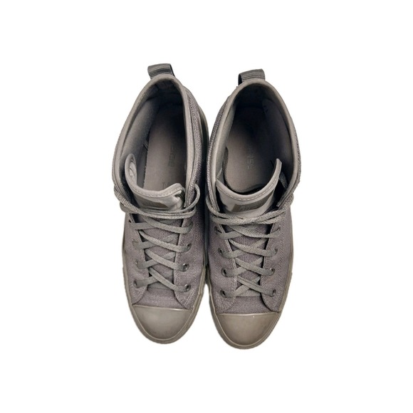 Converse All Star Syde Street High Top Sneaker 155491C Grey/Black Mens 11 #1557 - Picture 8 of 11